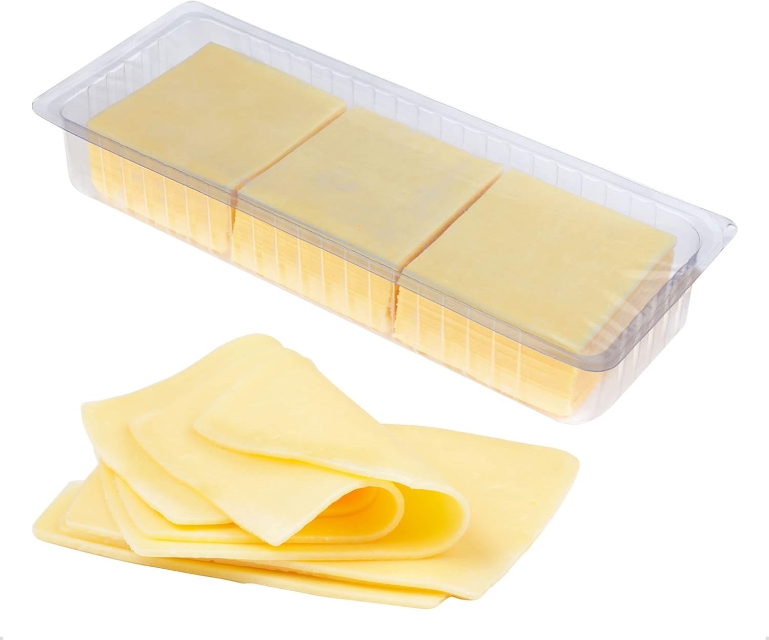 Mild Cheddar Cheese Slices, British Cheese, 1kg