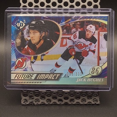 Jack Hughes Future Impact Card Serial Numbered 086/333