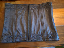 Women's Maidenform Flexees SZ 2XL Corset Girdle Black Jaquard Satin Slimming