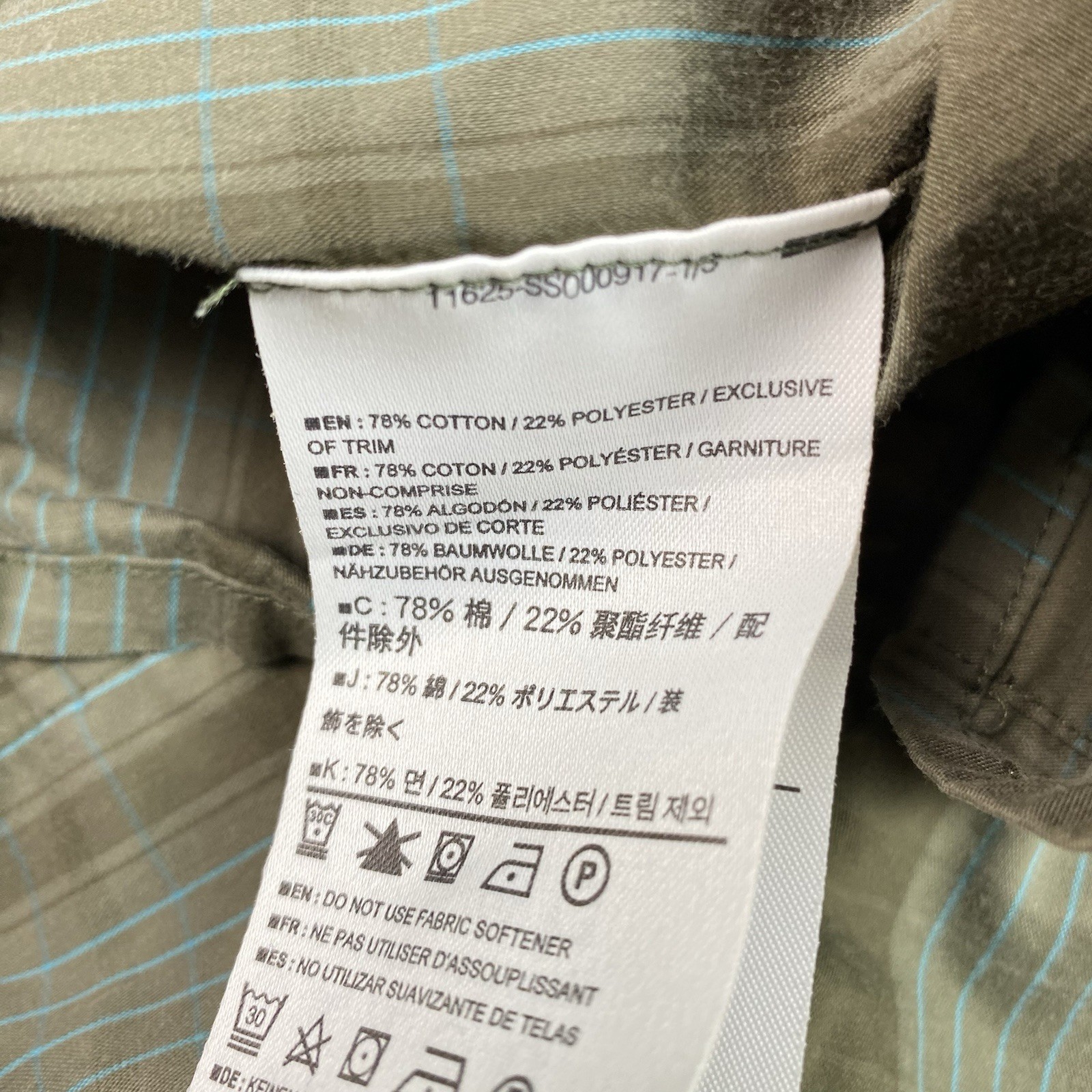 Arcteryx Shirt Men's Size S Green Plaid Short Sleeve Button Up Outdoor Hiking thumbnail 9