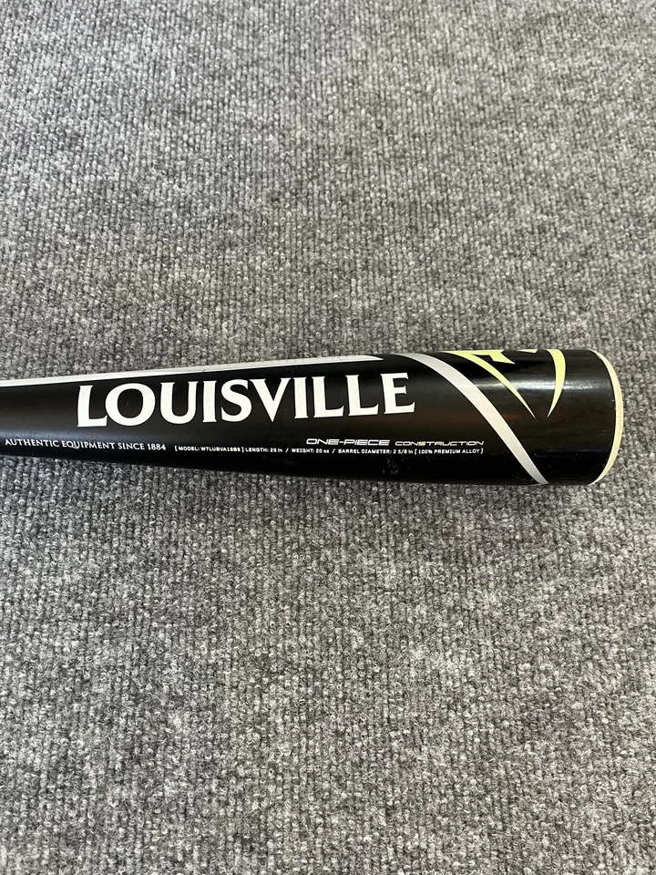 Louisville Slugger Vapor USA Baseball Bat 30 in 1-Piece Alloy Black White - Image 2 of 4