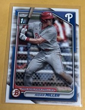 2024 Bowman Prospects Rookie  1st Aidan Miller #BP-27 (RC) Phillies