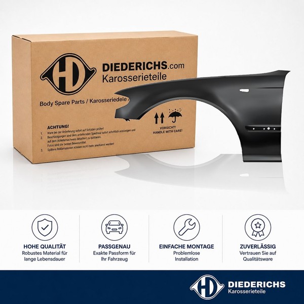 KotflÜGel Vorne Links Diederichs 1215007 FÜR BMW Fender SeitenflÜGel-image