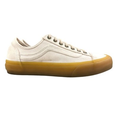 Vans Unisex Size 7M 8.5W Eco Theory Style 36 Decon SF Cream Lace-Up Sneakers