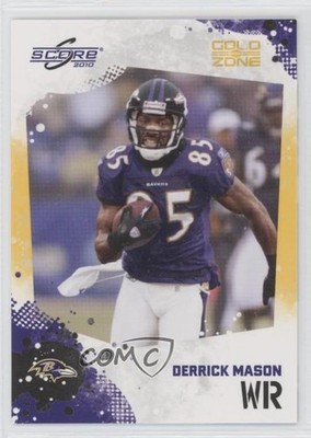 2010 Score Gold Zone 4/299 Derrick Mason #19 s5j