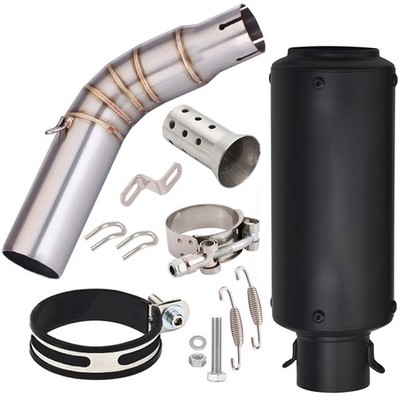 Slip for Suzuki SV650 2003- 2015 Modified System Exhaust Tips Muffler Link Pipe