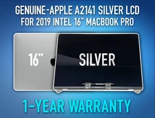 GENUINE APPLE 2019 "A" A2141 Intel SILVER LCD Display Assembly MacBook Pro 16"
