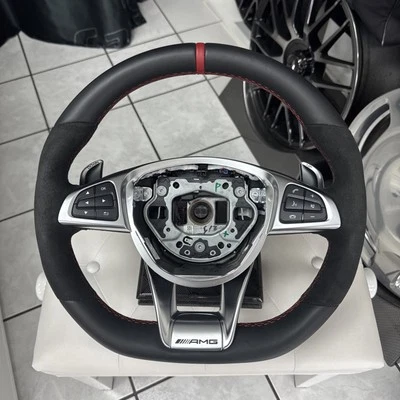 Original AMG Performance Lenkrad A1664601618-3D27 +238 +476 A45 E63 C63 Gle63 - Bild 1 von 4