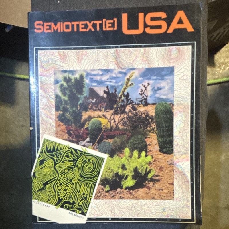 Semiotext(e) USA Magazine 1987 English USA 1980s Jean Baudrillard