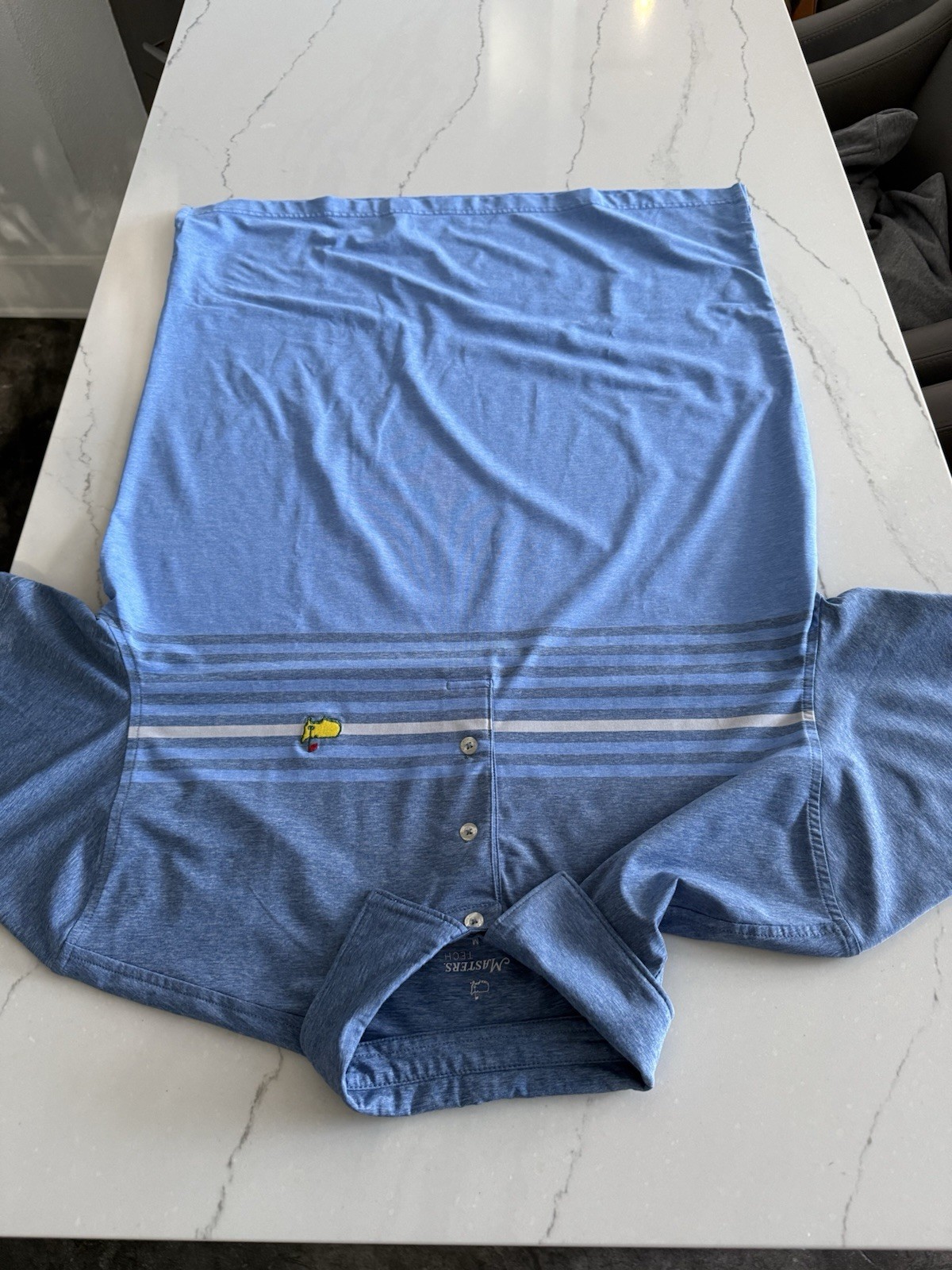 Masters Tech Performance Golf Polo – Light Blue w… - image 1