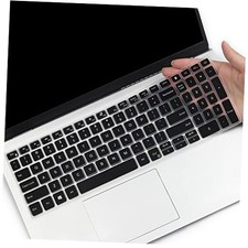 Keyboard Cover for 15.6 17.3 Dell Inspiron 15 17 5501 5502 5505 5508 5584 Black