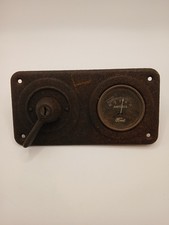 Vtg Antique Ford 563model T Light Ignition Switch W Amp Gauge Bezel