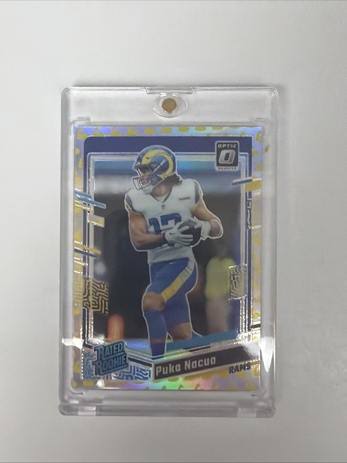 2023 Panini Donruss Optic - Rated Rookie Puka Nacua #238 Flex Prizm /149 (RC)