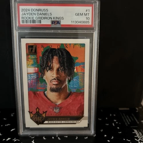 2024 Panini Donruss - Rookie Gridiron Kings Jayden Daniels #1 (RC)