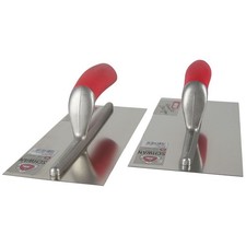 Schwan Gl&auml;ttekelle STEADY rostfrei mit Soft-Foam-Griff 0,7mm Blattst&auml;rke,  Kelle