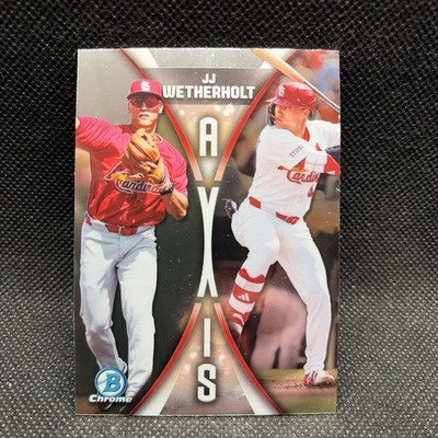 Topps 2025 Bowman Draft Axis Insert #A-12 JJ Wetherholt Cardinals