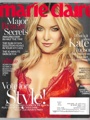 Kate Hudson * Marie Claire Magazine October 2016