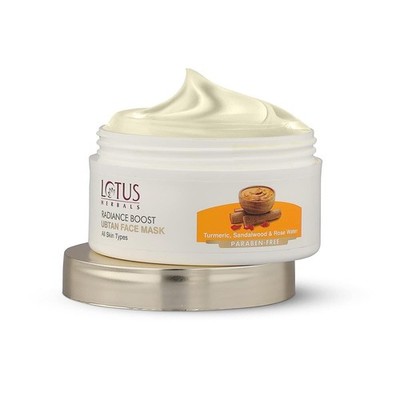 Lotus Herbals Radiance Boost Ubtan Face Mask 100 g