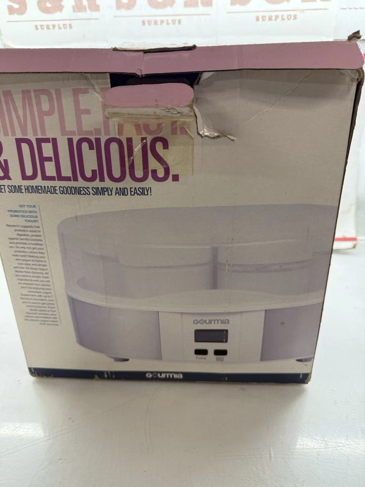 Yogurtera digital Gourmia GYM1620 personalizada a tu gusto Foto 3 de 3