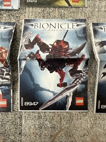 LEGO Bionicle Instructions Manual Lot 8973 8974 8976 8977 8944 8945 8946 8847