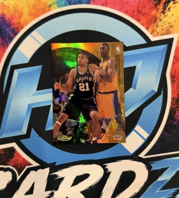 Tim Duncan 1998-99 Topps Finest Mystery Finest Refractor