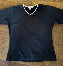 T-shirt Tommy Hilfiger nera taglia S/P
