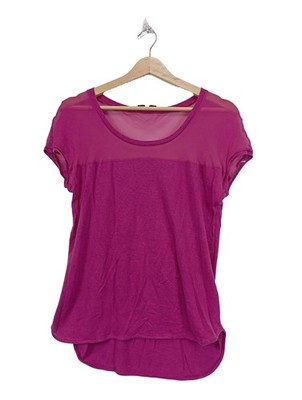 SANDRO U-Boot-Shirt Damen Shirt Gr. DE 36 pink Casual-Look