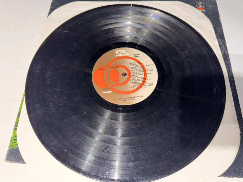 Michael Jackson ABBA Blondie Wings of Sound LP Ktel TU 2730 1980 Pop Rock USA - Image 2 of 4