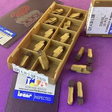 10pc ISCAR GIPI 4.00-2.0UR Carbide Grooving Inserts, IC8250 Machinist