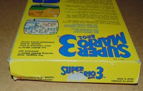 Super Mario Bros. 3  jeu original nintendo nes avec boite et notice