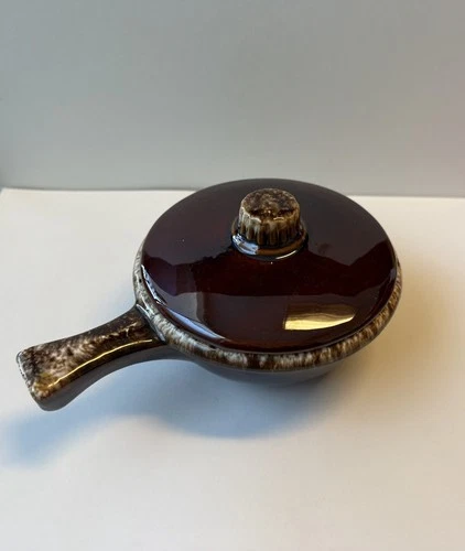 (Set of 4) Vintage Hull Oven Proof Soup Bowl w/Lid