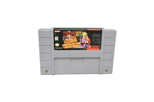 Super Mario RPG: Legend of the Seven Stars (Nintendo SNES, 1996) UNTESTED