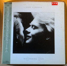 John FARNHAM "Whispering Jack" RARE Vinyl LP NM Japan PROMO + Obi + insert 1987 John FARNHAM "Whispering Jack" RARE Vinyl LP NM Japan PROMO + Obi + insert 1987