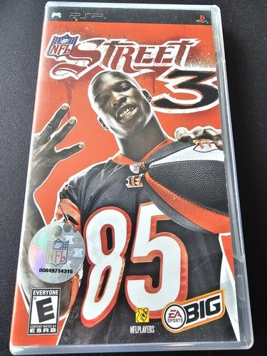 New ListingNFL Street 3 - PlayStation Portable (PSP) Complete CIB W/Manual Tested & Working