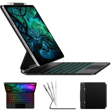 Typecase EDGE KB206129 iPad Air 13 / Pro 12.9 Keyboard Case Trackpad Black