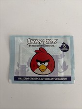 2012 Rovio Angry Birds Collector Album Stickers Factory Sealed Pack