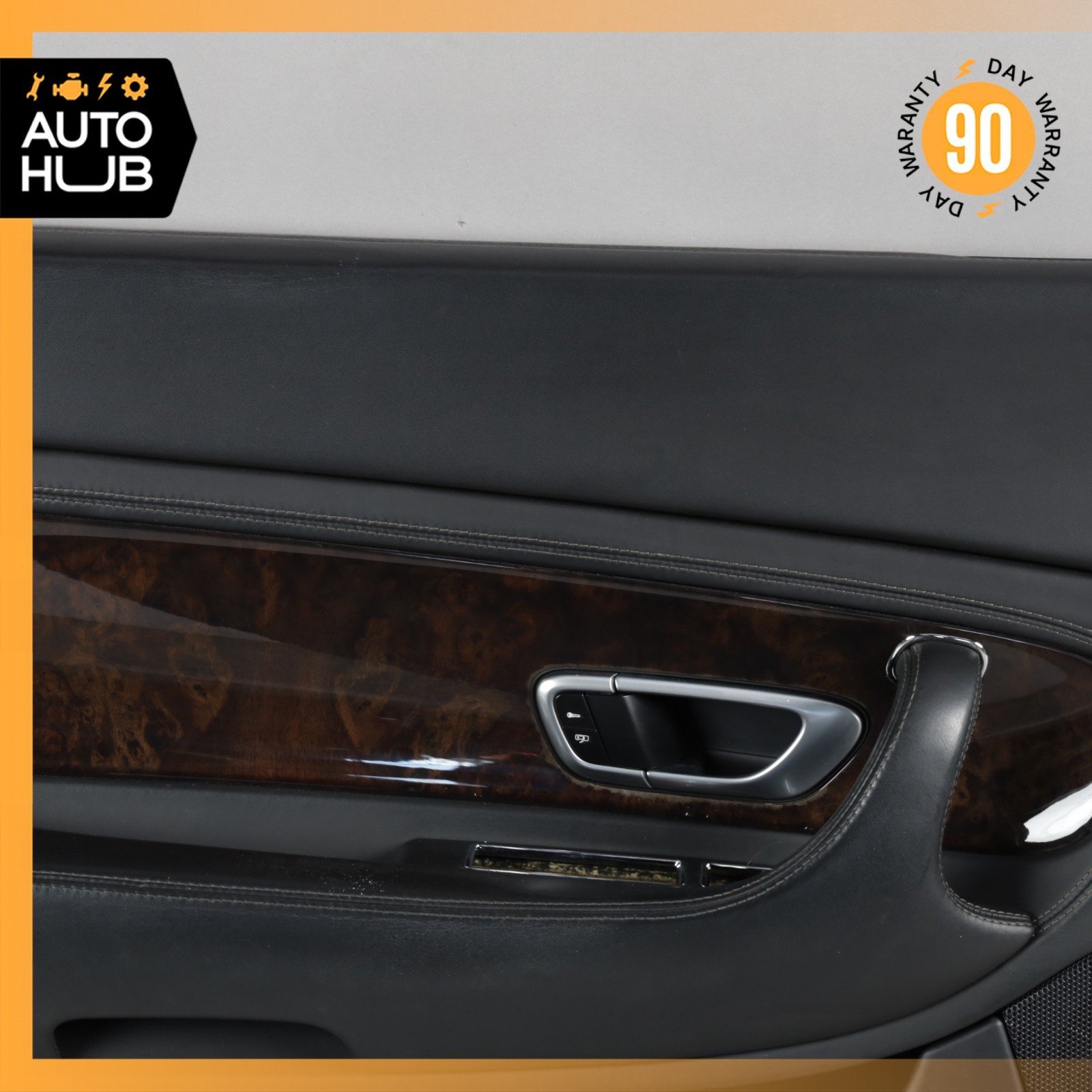 07-11 Bentley Continental GTC Left Side Interior Door Panel OEM