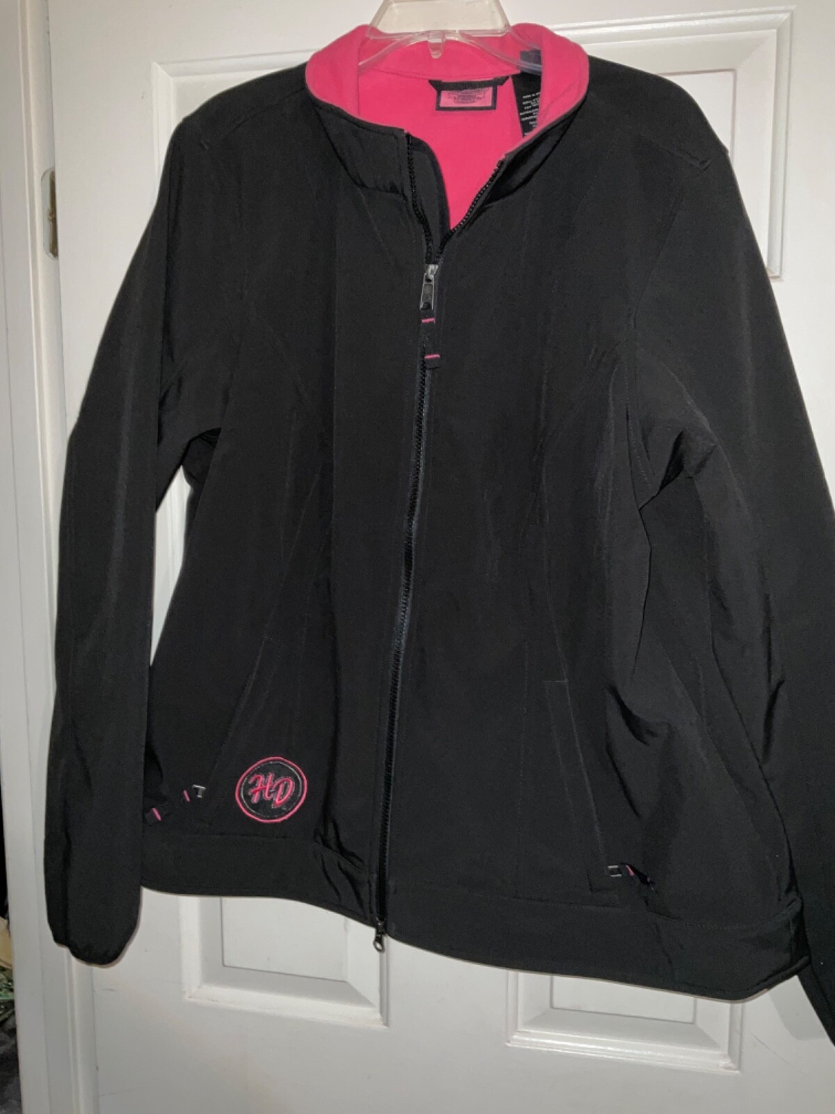 Harley Davidson Women's Pink Soft Shell Jacket, Size 2W (2224) eBay