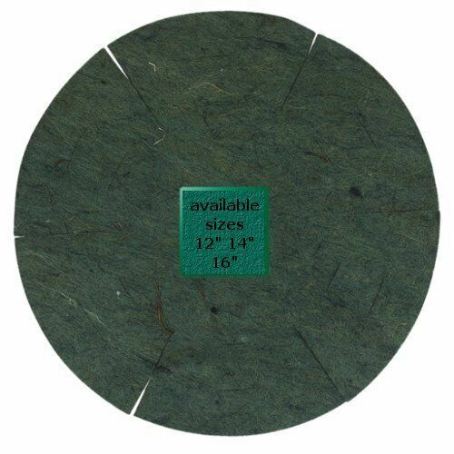 🌸 Hängekorb Einlagen 12 14 16 Zoll grün umweltfreundlich Naturfasern 🌸 - Bild 6 von 8