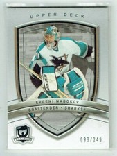 05-06 UD Upper Deck The Cup  Evgeni Nabokov  /249