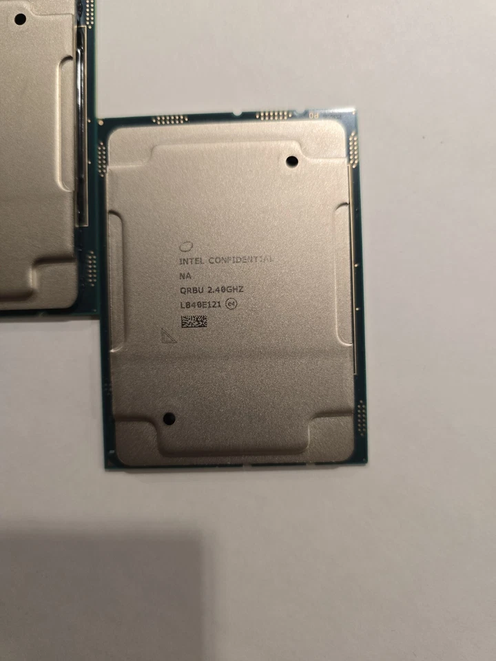 INTEL CONFIDENTIAL CPU QRBU 2.40GHZ - Image 4 of 4