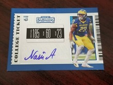 2019 Contenders Draft #305 Nasir Adderley Delaware LA Chargers Rookie Auto