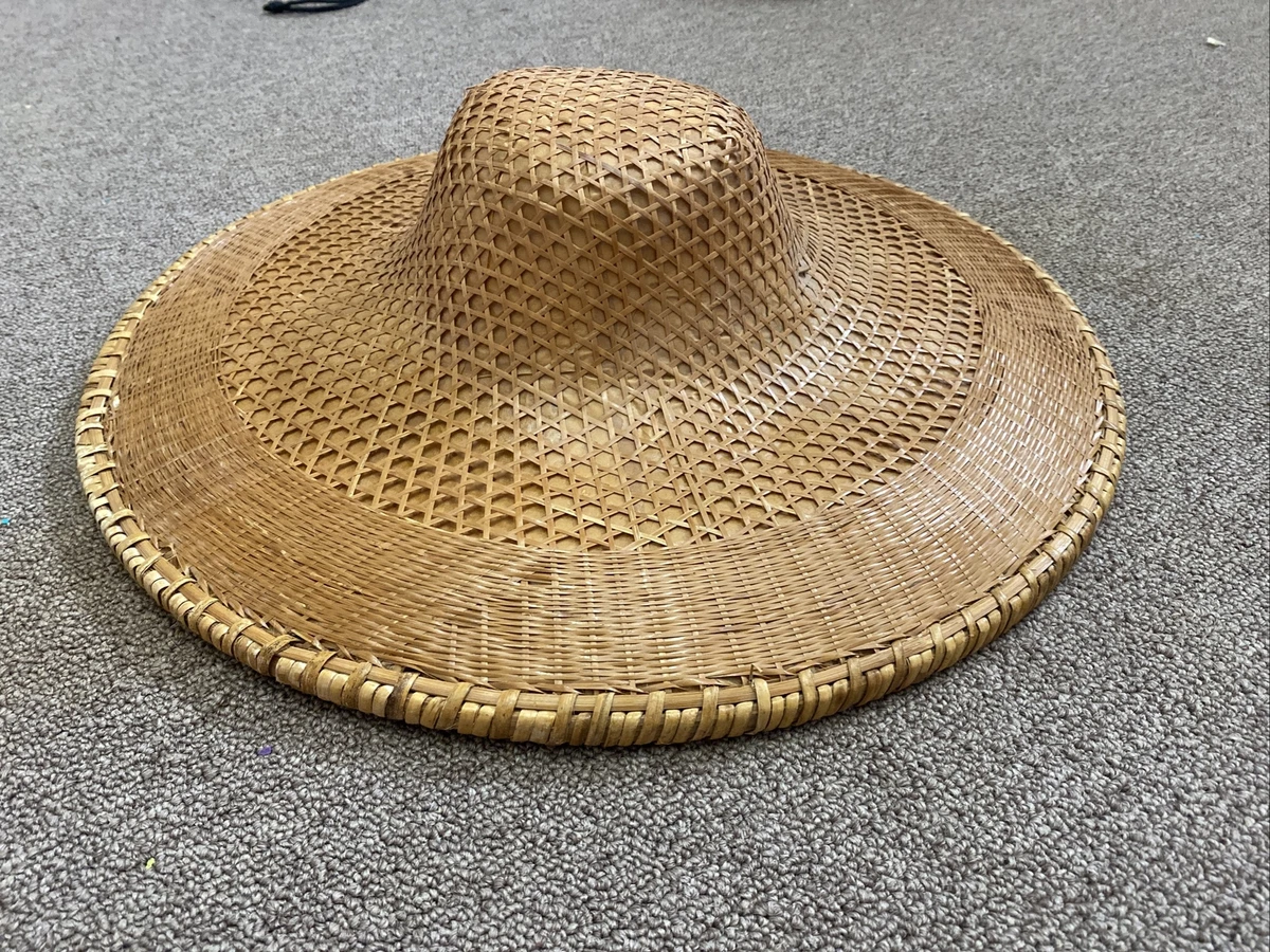 Asian rice deals paddy hat