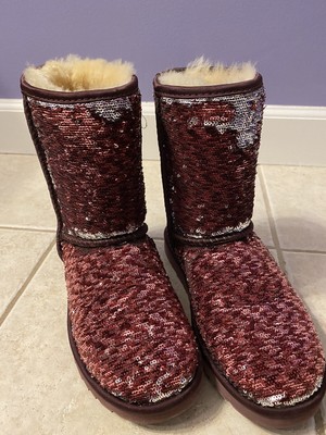 flip sequin uggs