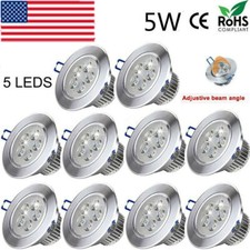3/5W Downlight LED Dimmable Spotlight Recessed Ceiling Light US
