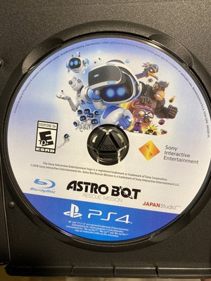 Astro Bot Rescue Mission Disc Only Ps4 Vr 18 Psvr Virtual Reality Ebay