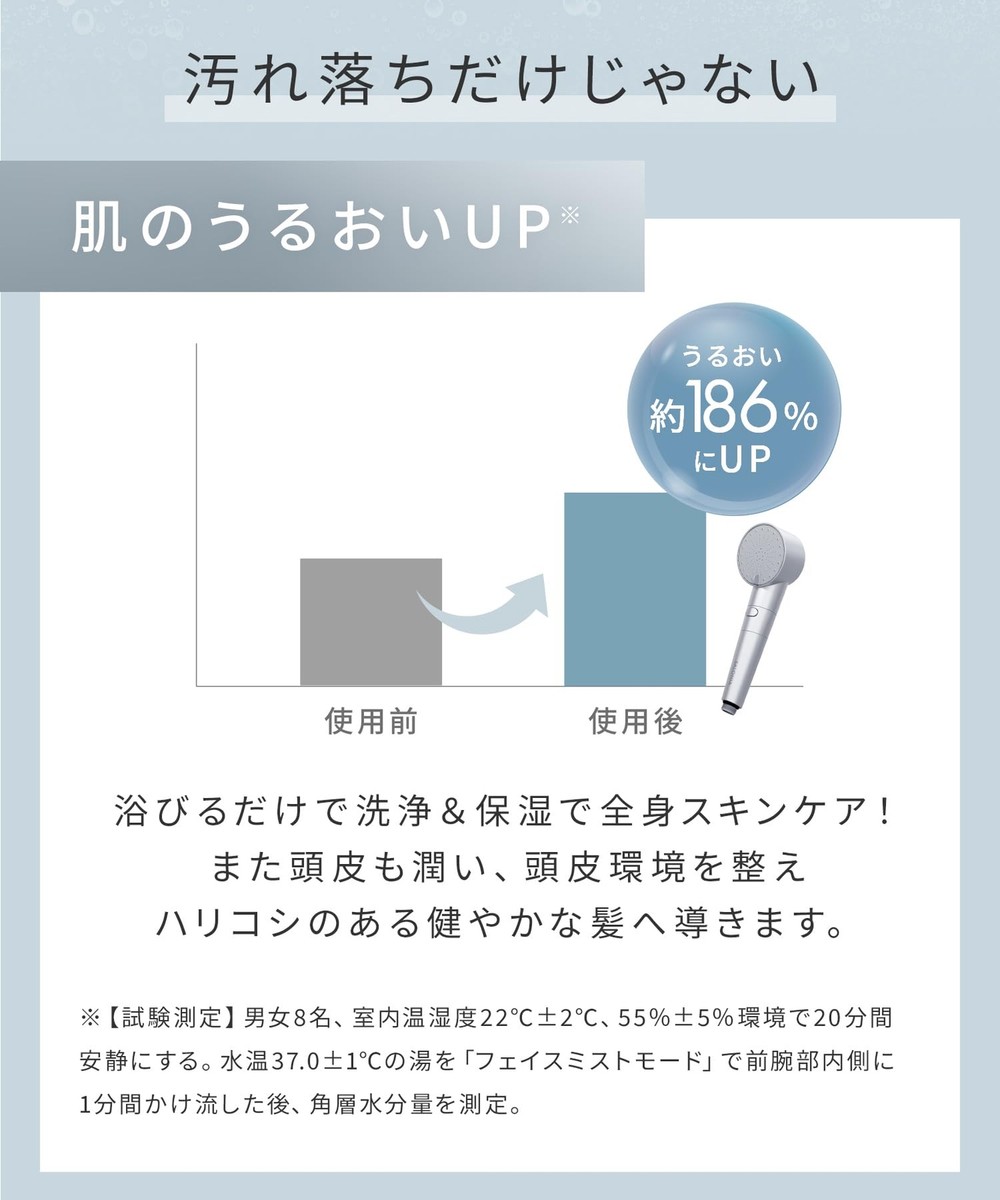 ボディ・フェイスケア SALONIA FINE BUBBLE CLEAR SILVER Salonia Shower Head Fine Bubble Clear Silver Water Saving