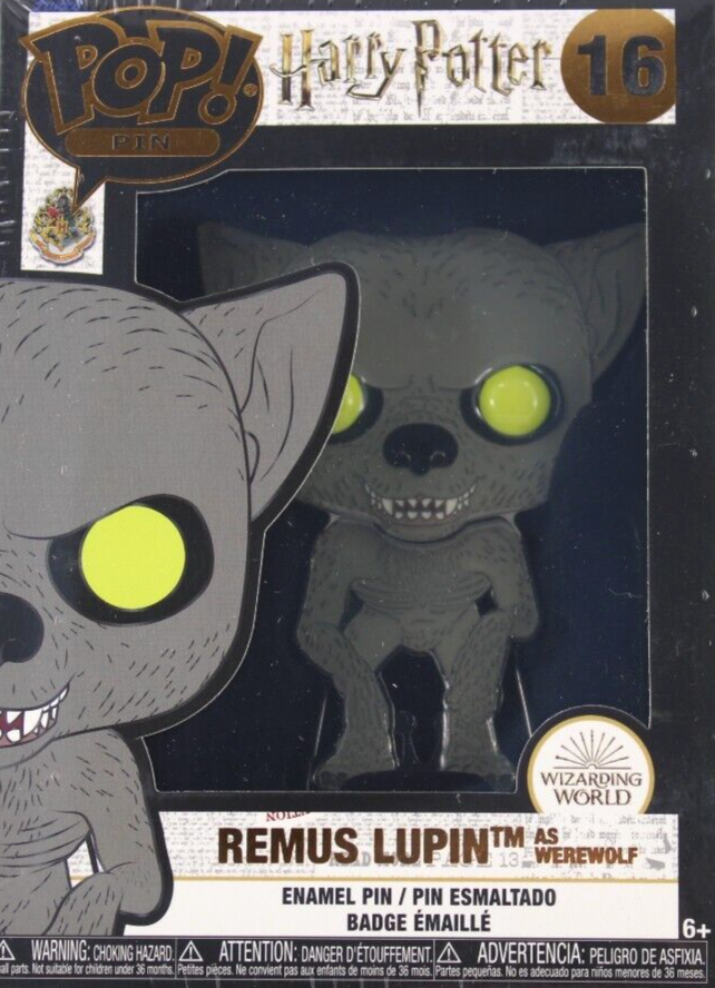 Harry Potter Wizarding World Remus Lupin as Werewolf Large Enamel Pin New 2022