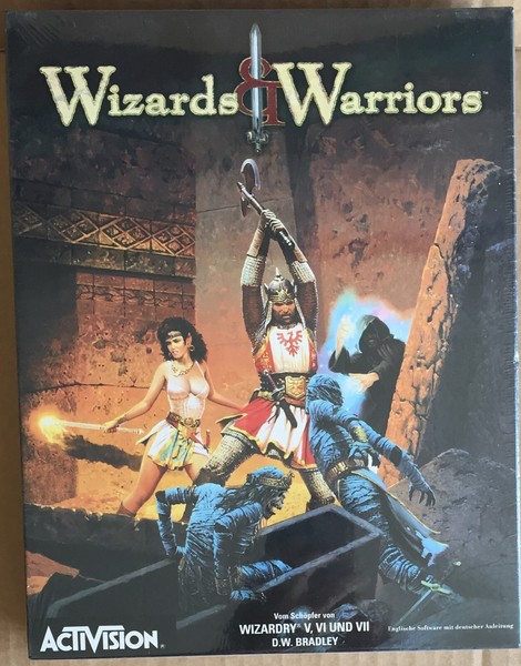 Wizards & Warriors Pc CD-ROM Big Box ✰Neu & Ovp✰-image