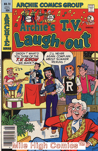 ARCHIE'S TV LAUGH-OUT (1969 Series) #78 Very Good Comics Book ARCHIE'S TV LAUGH-OUT (1969 Series) #78 Very Good Comics Book